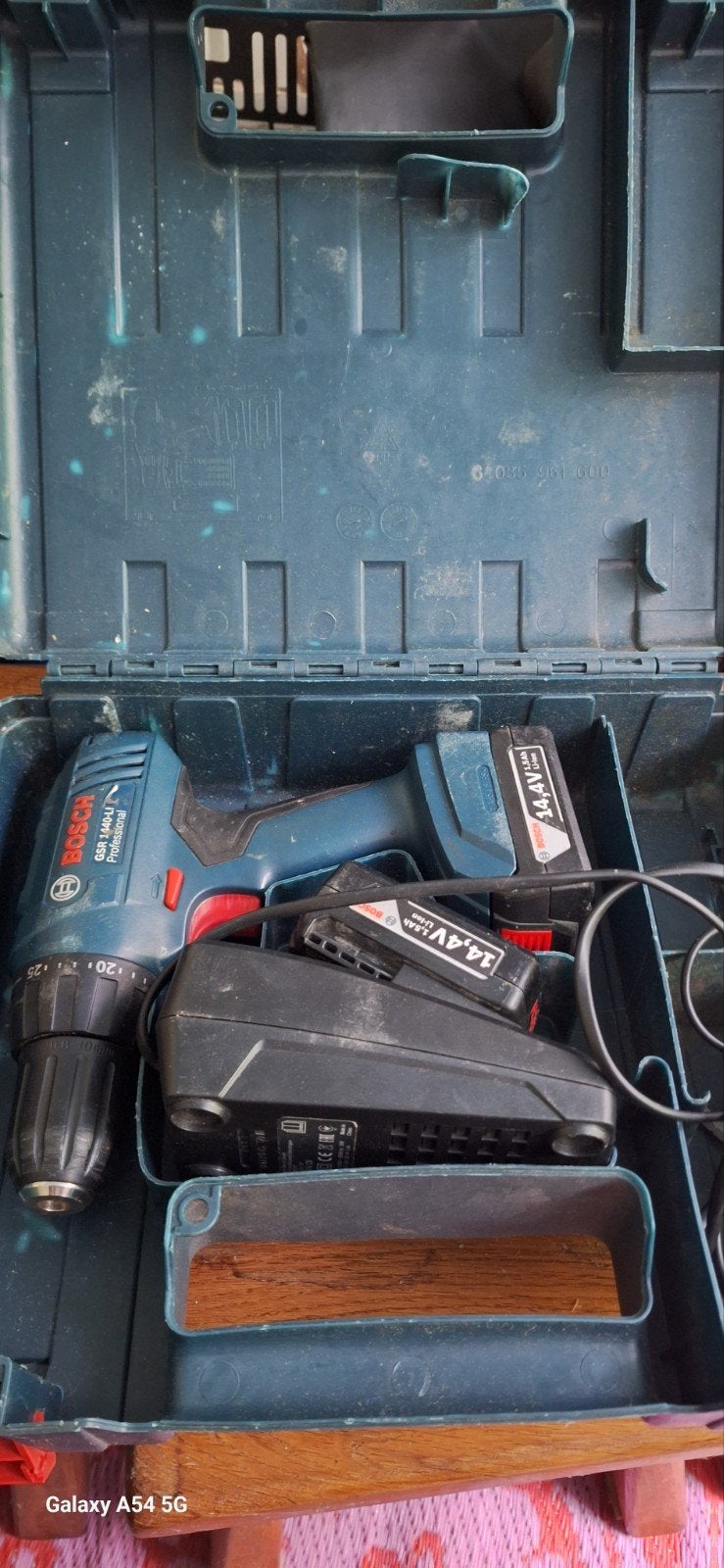 Bosch GSR 1440-LI Professional Boor-/Schroefmachine, Ophalen of Verzenden, Gebruikt, Minder dan 400 watt, Boor- en Schroefmachine