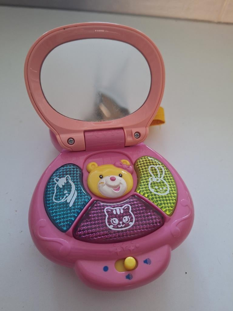 Poederdoos met spiegel, Kinderen en Baby's, Speelgoed | Vtech, Ophalen of Verzenden, Gebruikt, 6 maanden tot 2 jaar