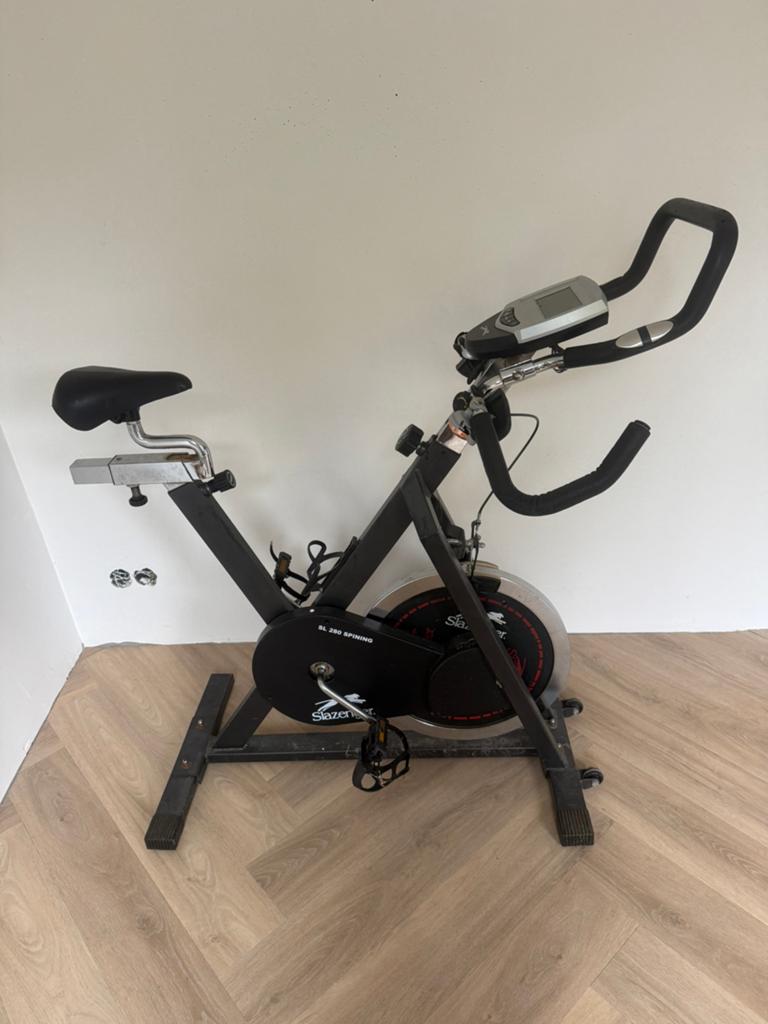 Slazenger SL 280 Spinningfiets - Zo goed als nieuw, Sport en Fitness, Ophalen, Gebruikt, Spinningfiets, Metaal