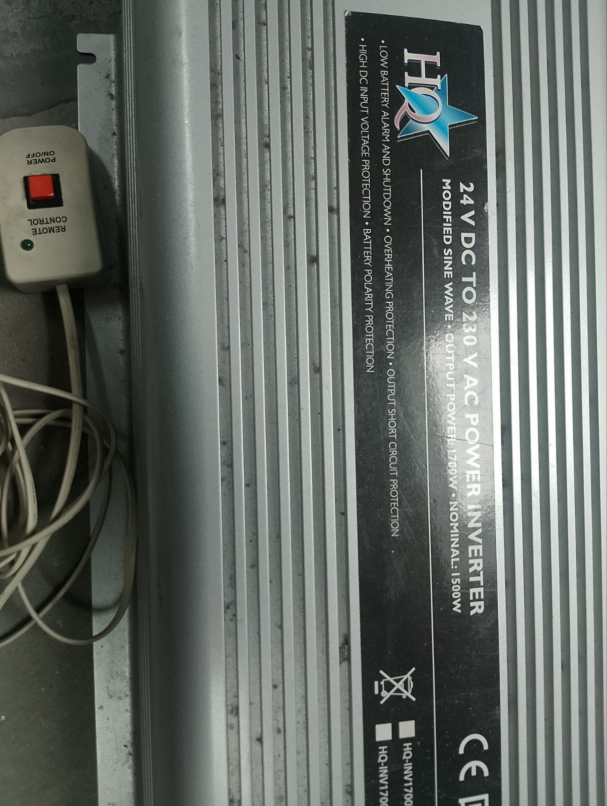 te koop omvormer 24v naar 220v, Ophalen, Gebruikt, Overige merken
