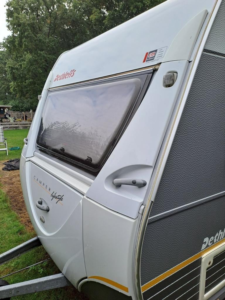 Dethleffs Camper VERKOGHT, Caravans en Kamperen, Caravans, Rondzit, Vast bed, Dethleffs, 5 tot 6 meter