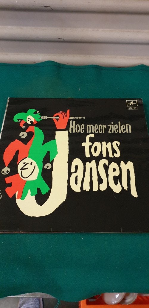 lp fons jansen, hoe meer zielen,, Cd's en Dvd's, Ophalen of Verzenden