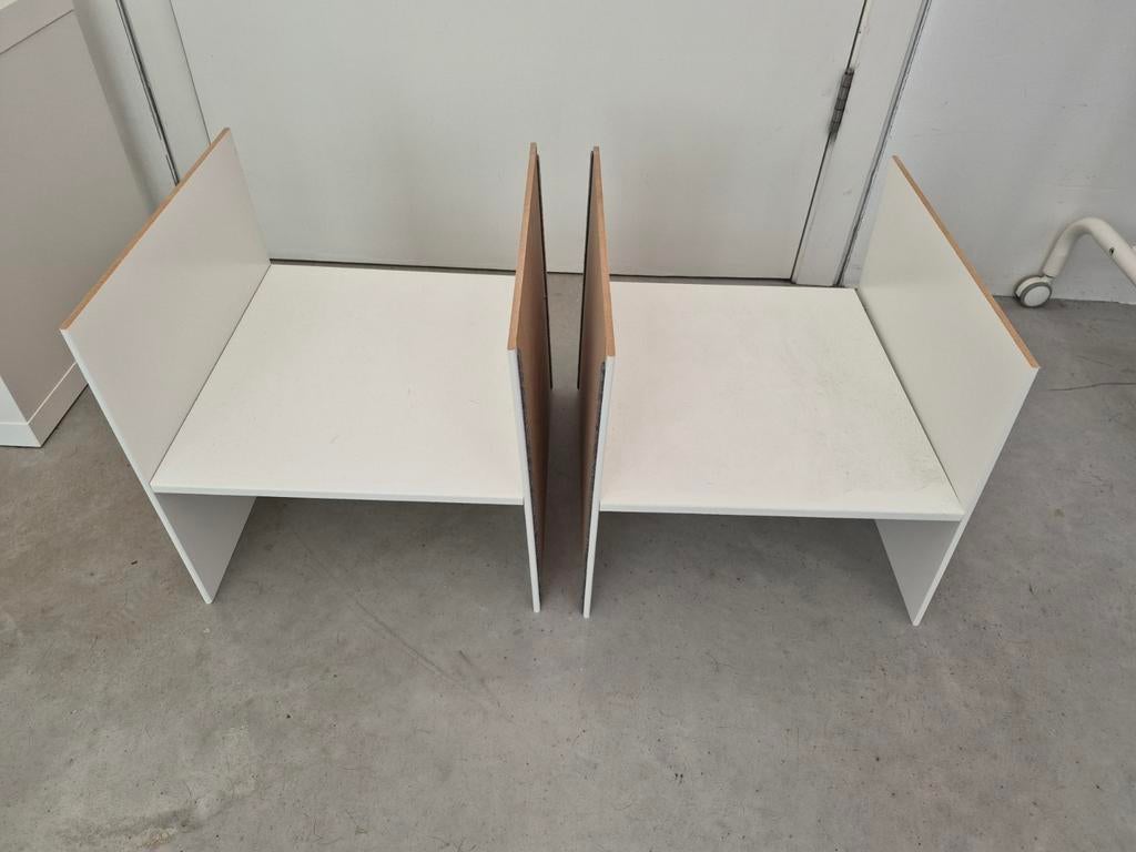 2 IKEA Kallax Inzet Plank-element met 1 plank, wil, Huis en Inrichting, Kasten | Overige, Ophalen, Zo goed als nieuw