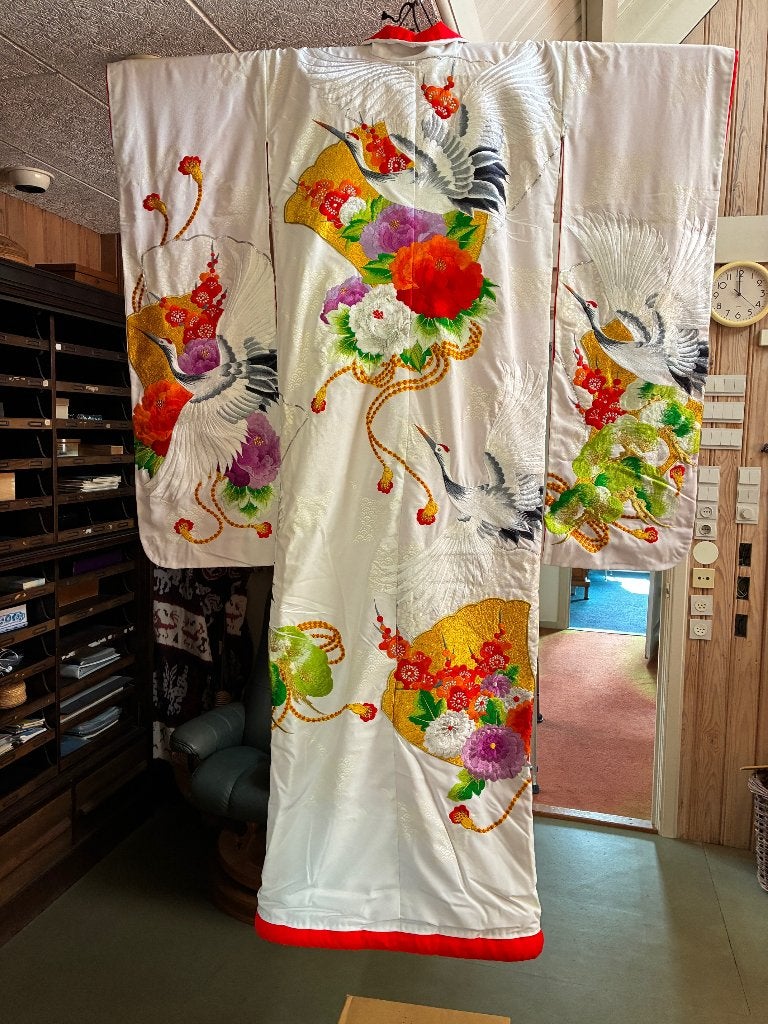 kimono, Ophalen, Meerkleurig, Maat 42/44 (L), Onder de knie