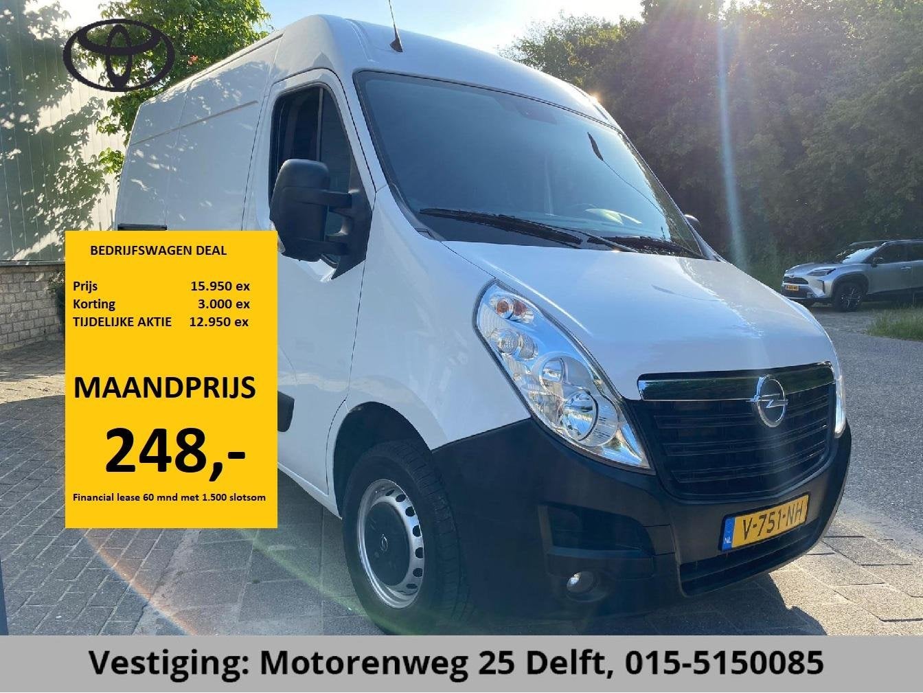 Opel Movano 2.3 CDTI 145PK L2H3 1600 KG LADEN NAVI.AIRCO 1e, Auto's, Bestelauto's, Voorwielaandrijving, 145 pk, Stof, Gebruikt