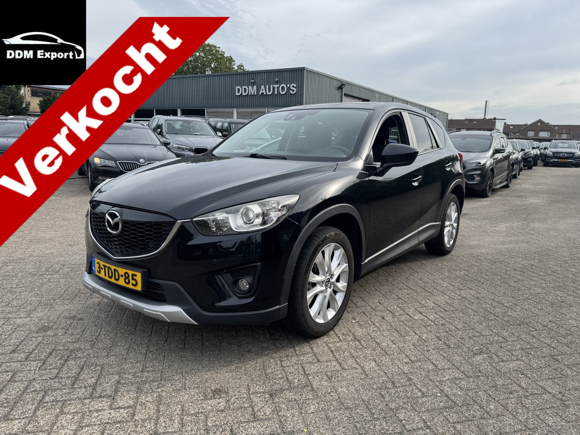 Mazda CX-5 2.2D Skylease+ | Airco | Navi | Xenon | Camera |, Auto's, Voorwielaandrijving, Stof, Gebruikt, Euro 6