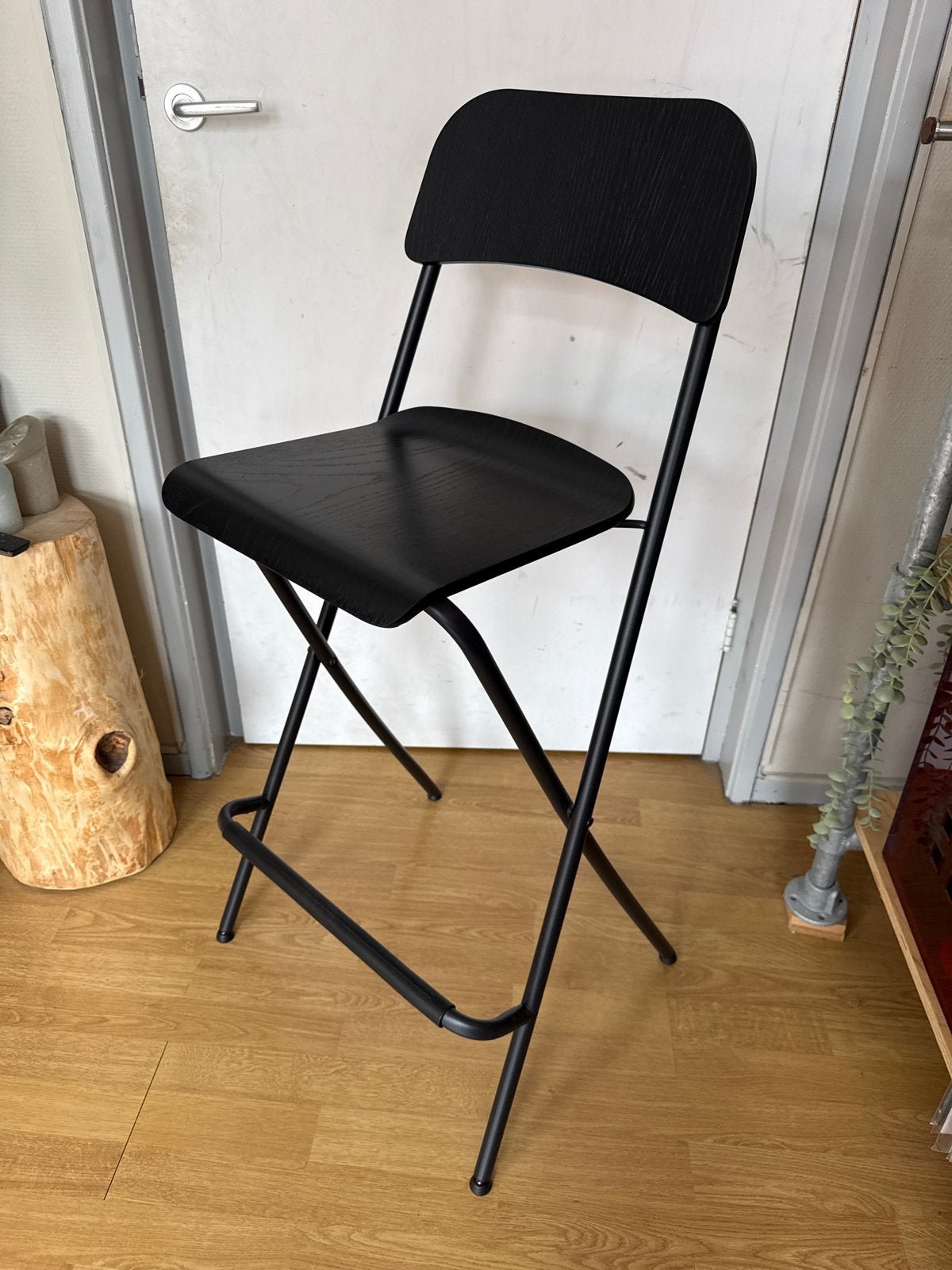 Ikea Franklin barkruk - Zo goed als nieuw, Met voetsteun, 60 tot 90 cm, Ophalen of Verzenden, Zo goed als nieuw