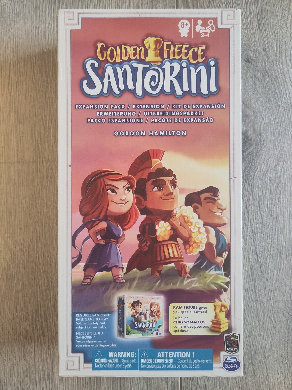 Santorini: Golden Fleece Uitbreiding - Ongebruikt!, Hobby en Vrije tijd, Een of twee spelers, Ophalen of Verzenden, Nieuw, Spin Master Games