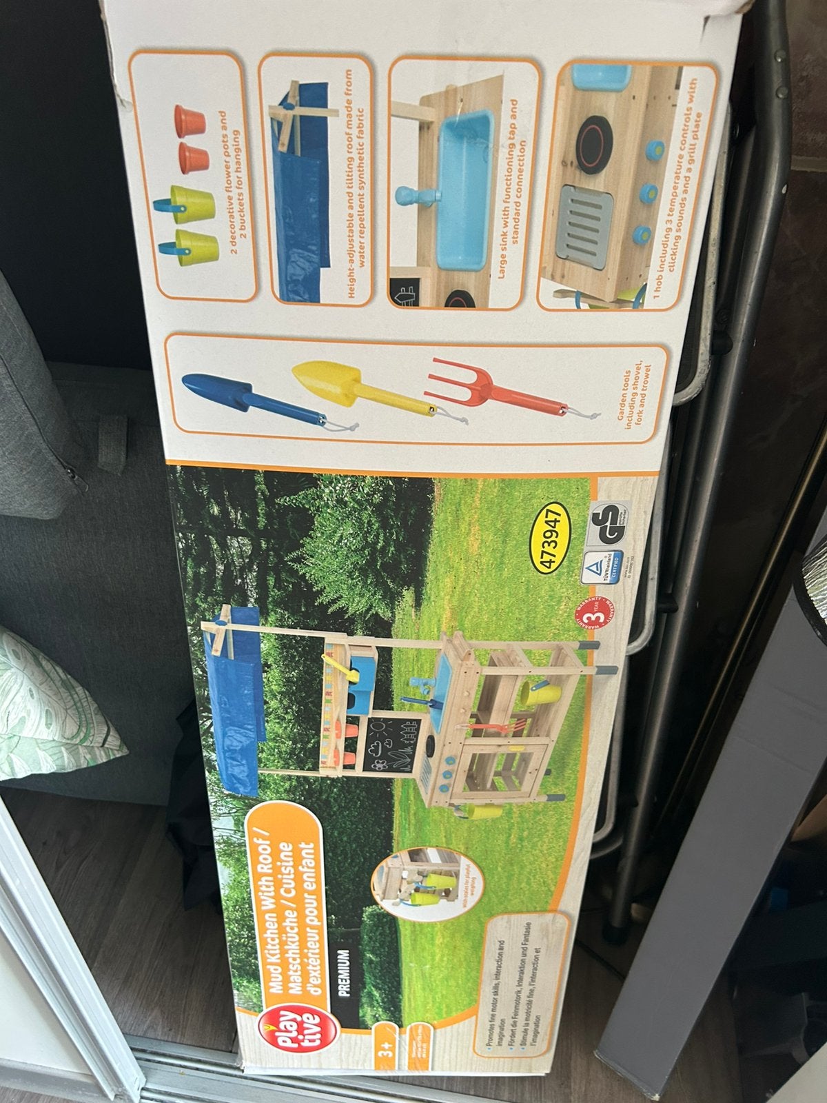 Lidl Buitenkeuken - Nieuw in doos!, Kinderen en Baby's, Speelgoed | Speelkeukens, Ophalen of Verzenden, Nieuw, Hout, Speelkeuken