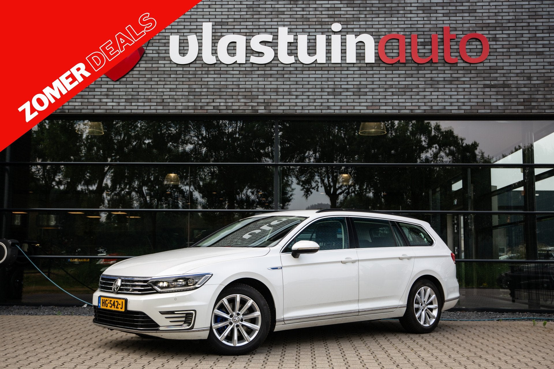 Volkswagen Passat Variant 1.4 TSI GTE , Trekhaak, (bj 2015), Stof, Gebruikt, 4 cilinders, Wit