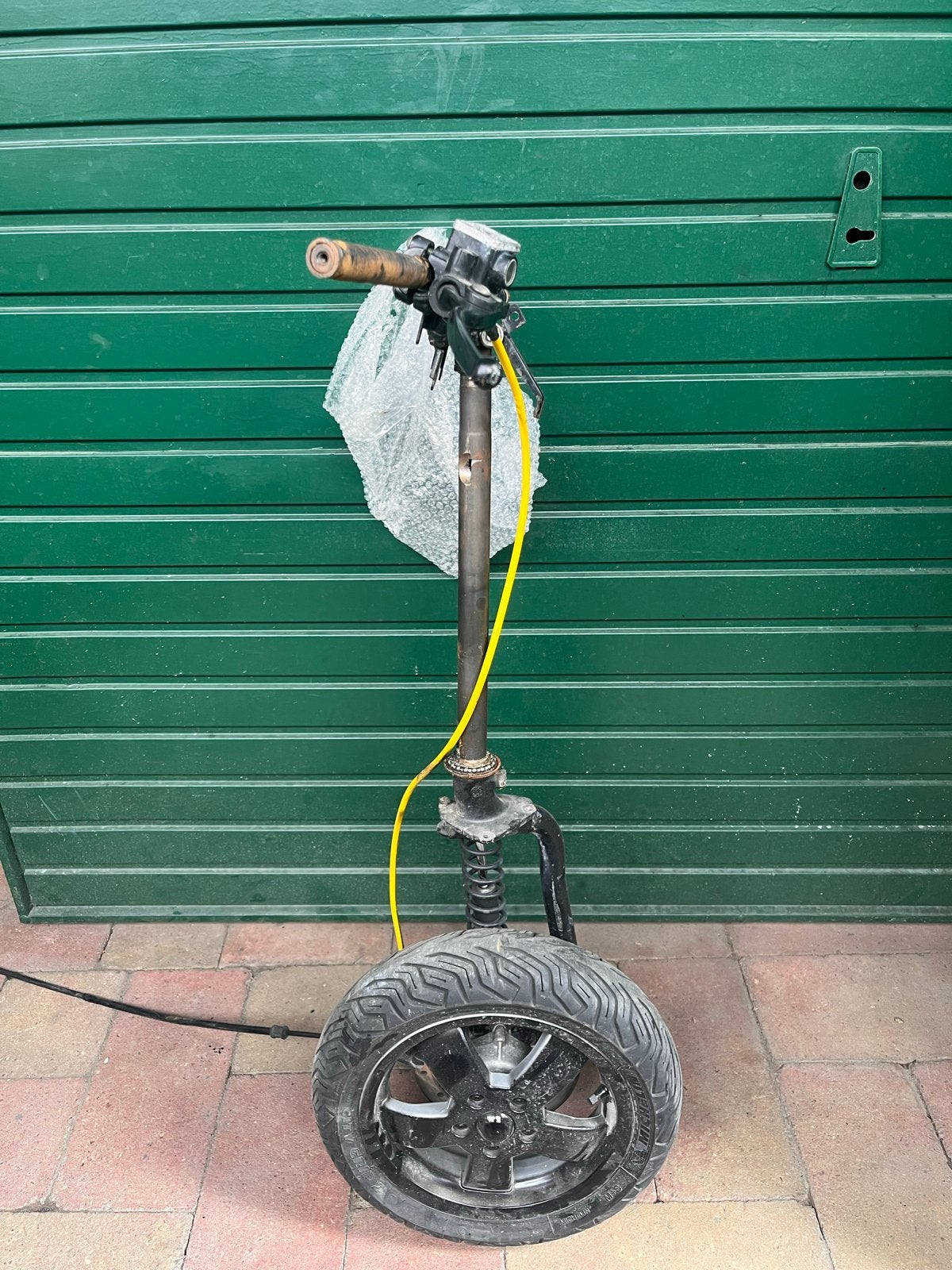 Vespa GTS 125 Voorvork met Stuur en YSS Veer - Plug & Play, Ophalen of Verzenden, Gebruikt, Overige typen, Vespa