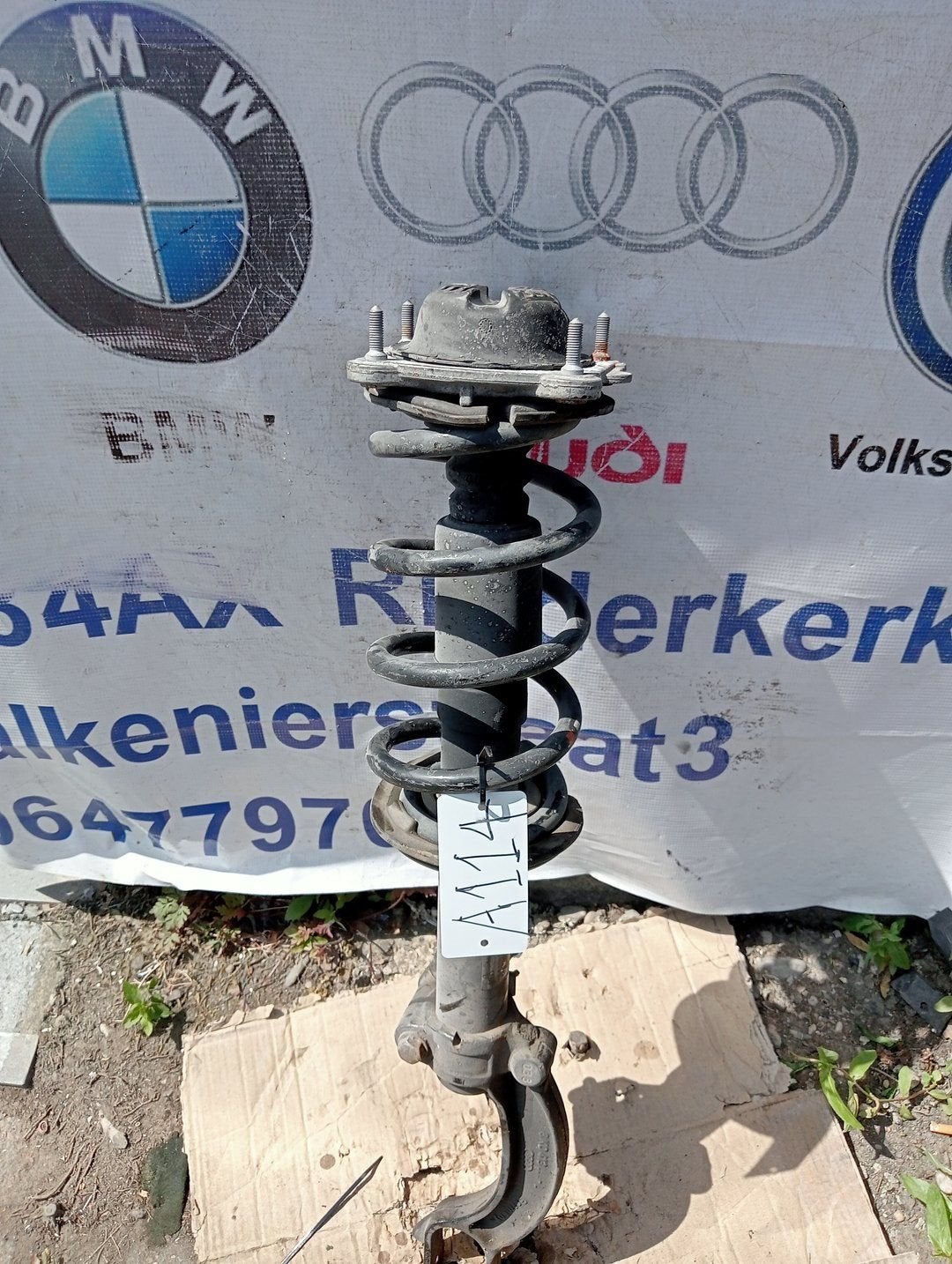 Veerpoot Audi A6 4G Limo Facelift 4G0413031Q, Gebruikt, -, -, -