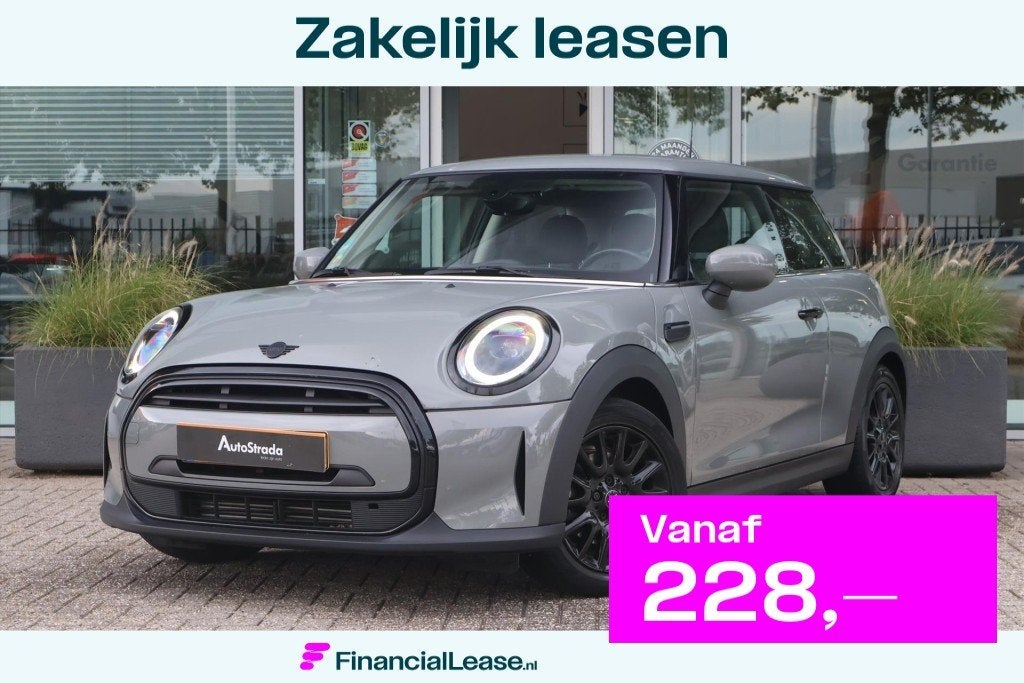 MINI 3-deurs Mini (f56) 1.5 One Business Edition 102pk | LED, Gebruikt, 4 stoelen, Leder en Stof, 49 €/maand