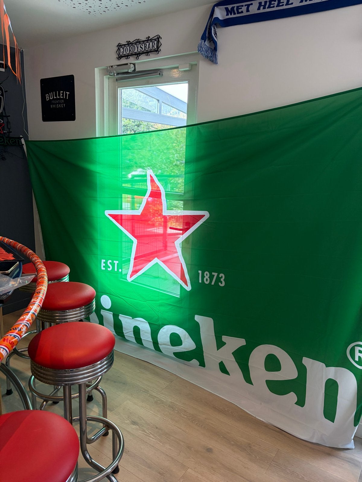 Heineken vlag, Ophalen of Verzenden
