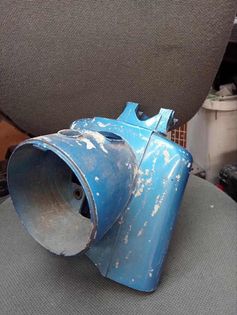 Koplamp huis vierkante teller., Fietsen en Brommers, Brommeronderdelen | Zundapp, Ophalen of Verzenden, Koplamp