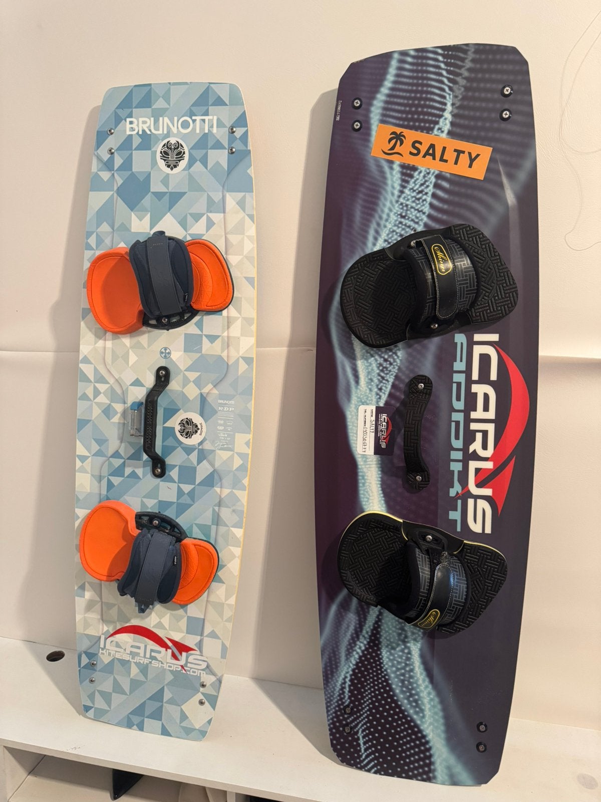 Kiteboards 136cm en 138cm, Geen board, Ophalen, Zo goed als nieuw