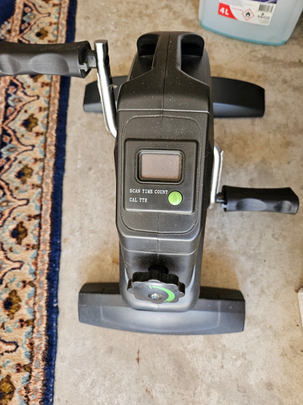 Trapfiets, kleur zwar, Ophalen, Zo goed als nieuw, Hometrainer