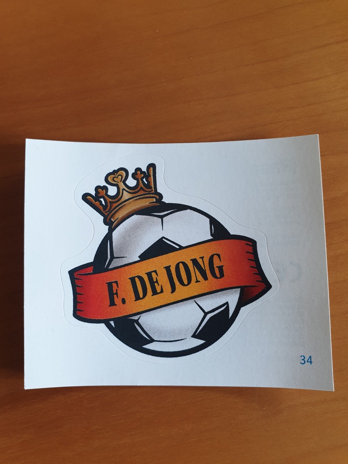 AH Raamsticker⚽️🧡⚽️, Ophalen of Verzenden, Nieuw, Sport