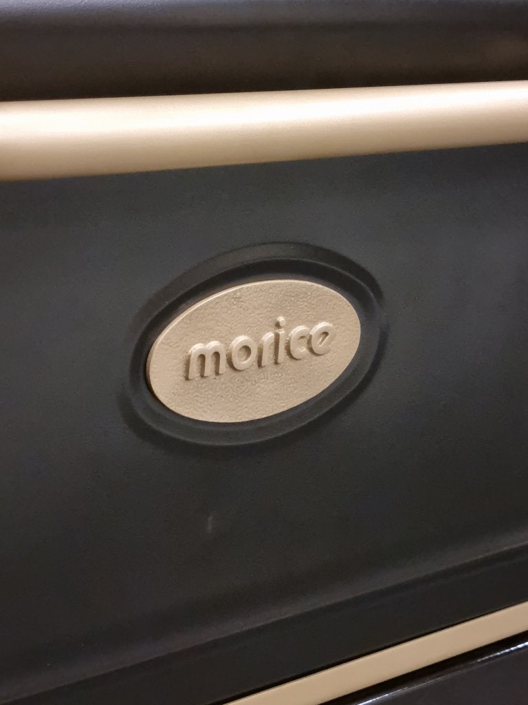 Luxe Morice Fornuis 130cm Mokka + Messing 5 pits GASOVEN, Witgoed en Apparatuur, Fornuizen, Niet ingevuld, Hete lucht, 60 cm of meer