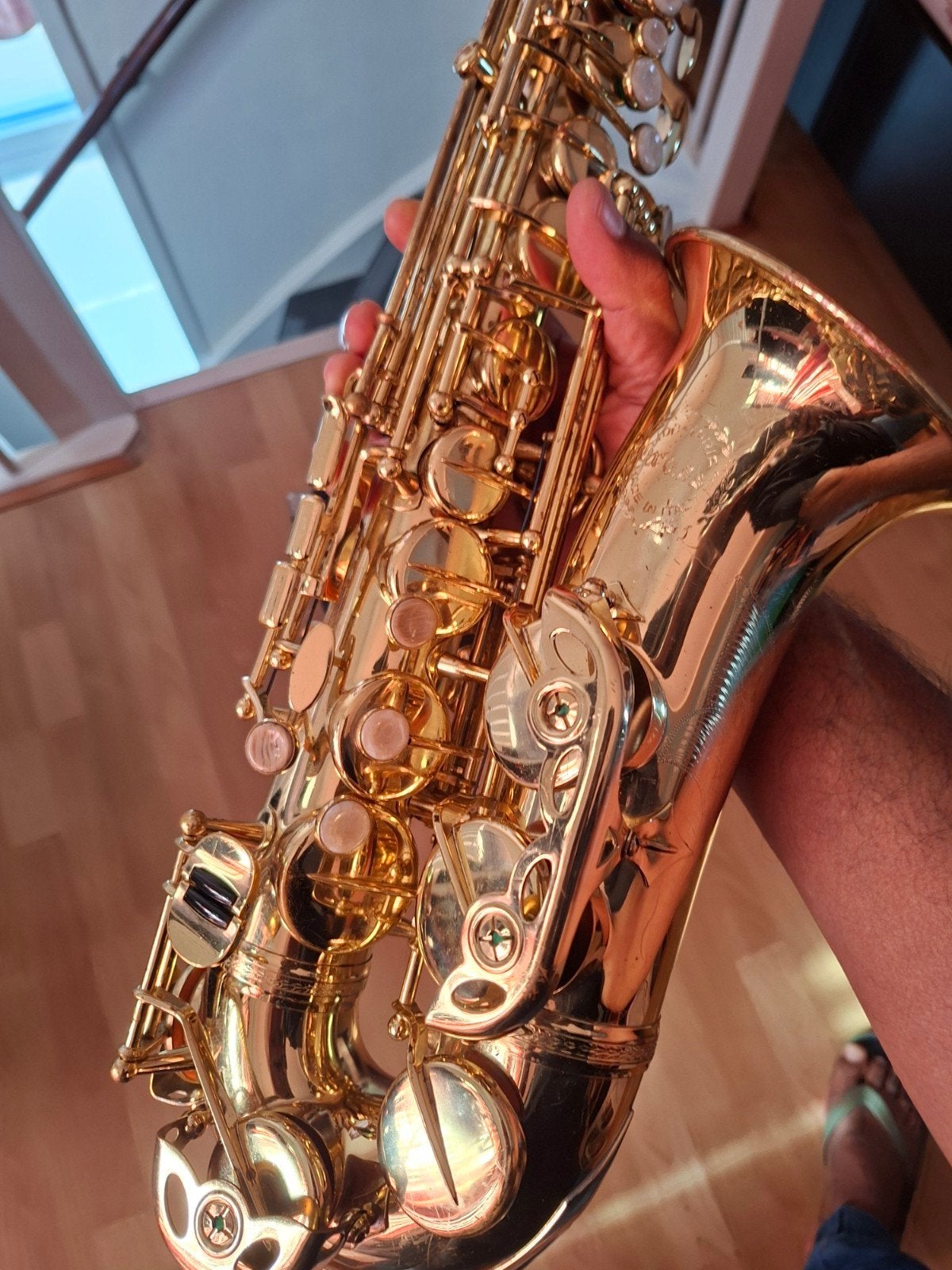 OPRUIMING!! Alto saxofoon Grassi model 2000, Ophalen of Verzenden, Gebruikt, Alt, Met koffer