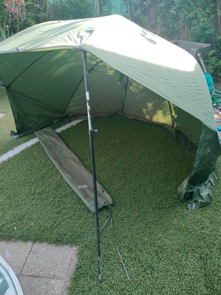 Shelter paraplu voor vissers (280 cm breed), Ophalen, Nieuw