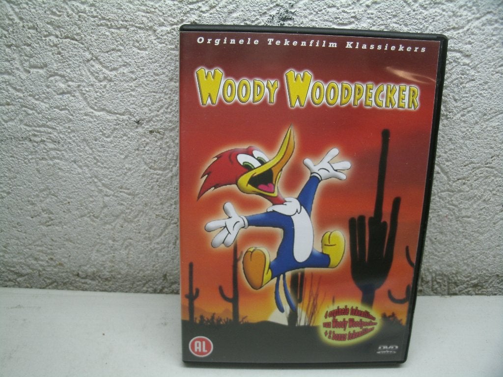 dvd 222k woody woodpecker 4 org, Alle leeftijden, Ophalen of Verzenden, Zo goed als nieuw, Amerikaans