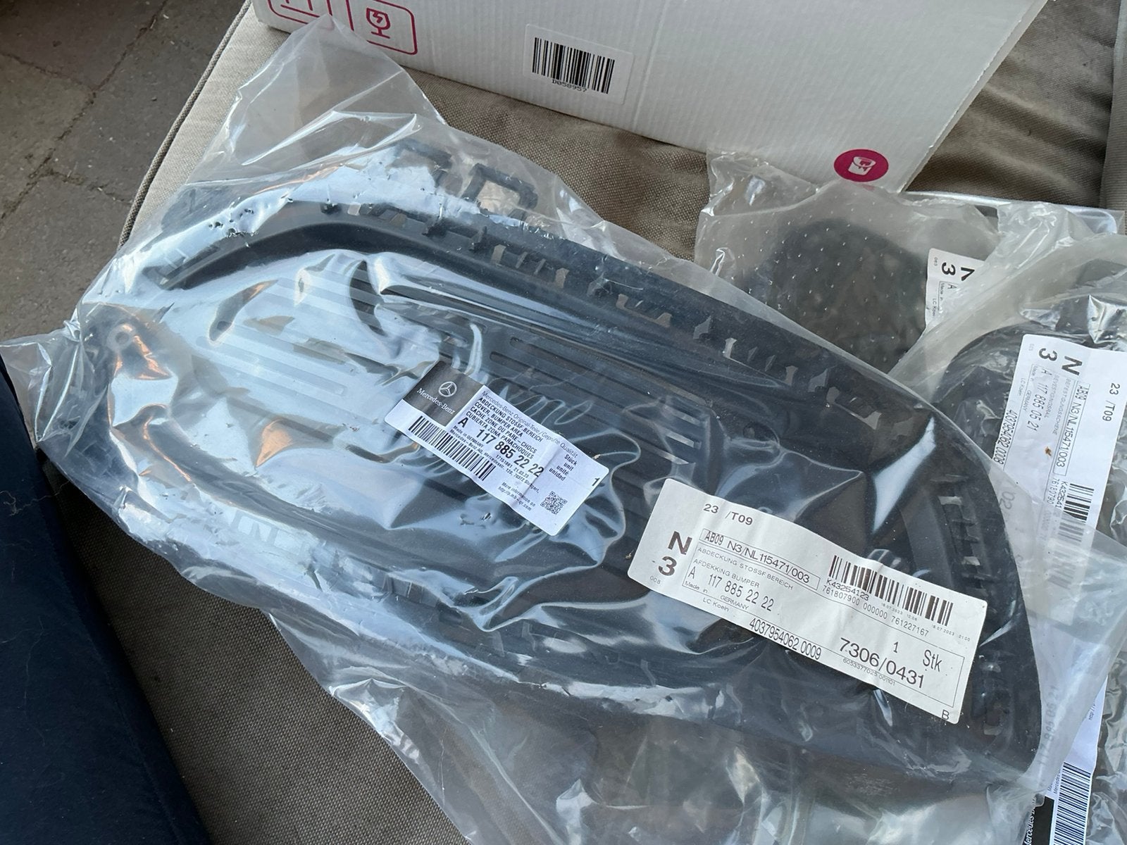 Afdekking bumper mercedes, Ophalen of Verzenden, Nieuw