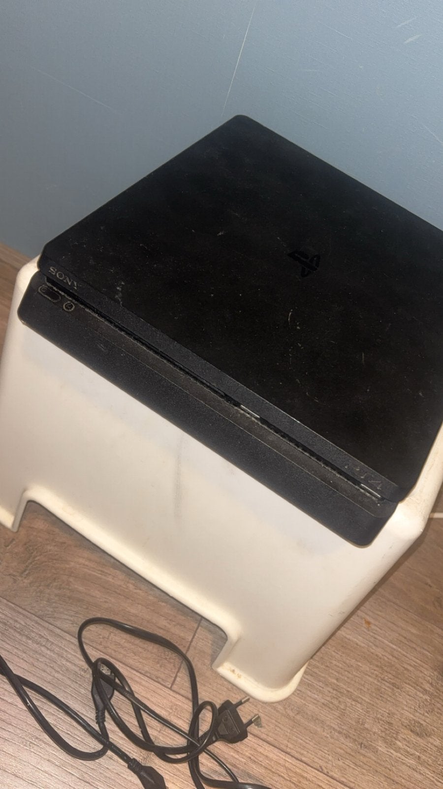 PS4 met kabels, spellen en 2 controllers, Met 2 controllers, Ophalen of Verzenden, Slim, 500 GB