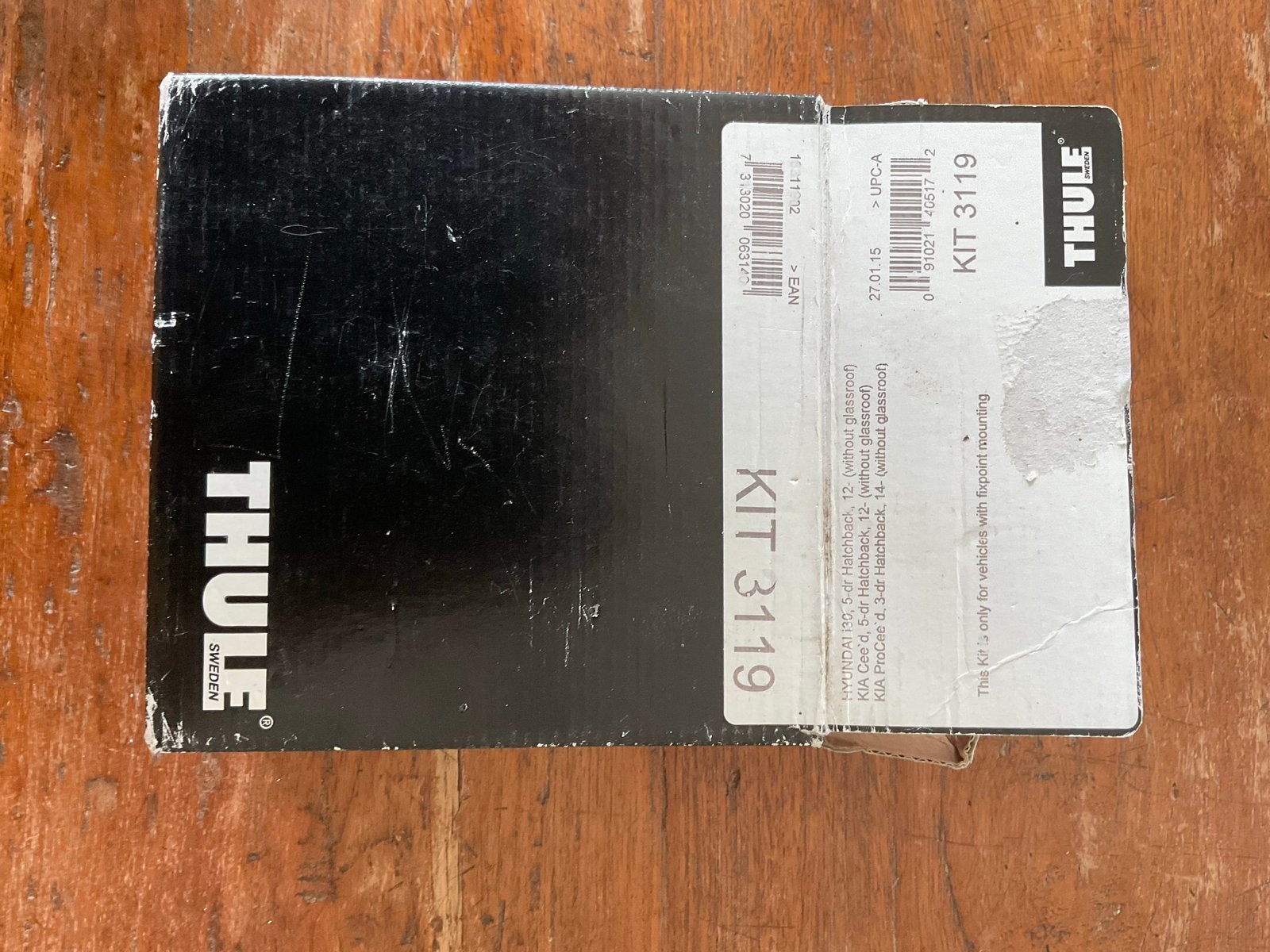 Thule Kit 3119 voor dakdragers - Hyundai i30/Kia Cee'd, Ophalen of Verzenden, Gebruikt