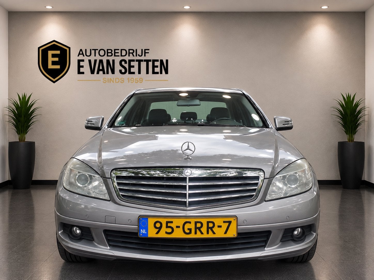 Mercedes-Benz C-klasse 180 K BlueEFFICIENCY Business Class, Keurmerk '100% Onderhouden', Dealer onderhouden, Gebruikt, Handgeschakeld