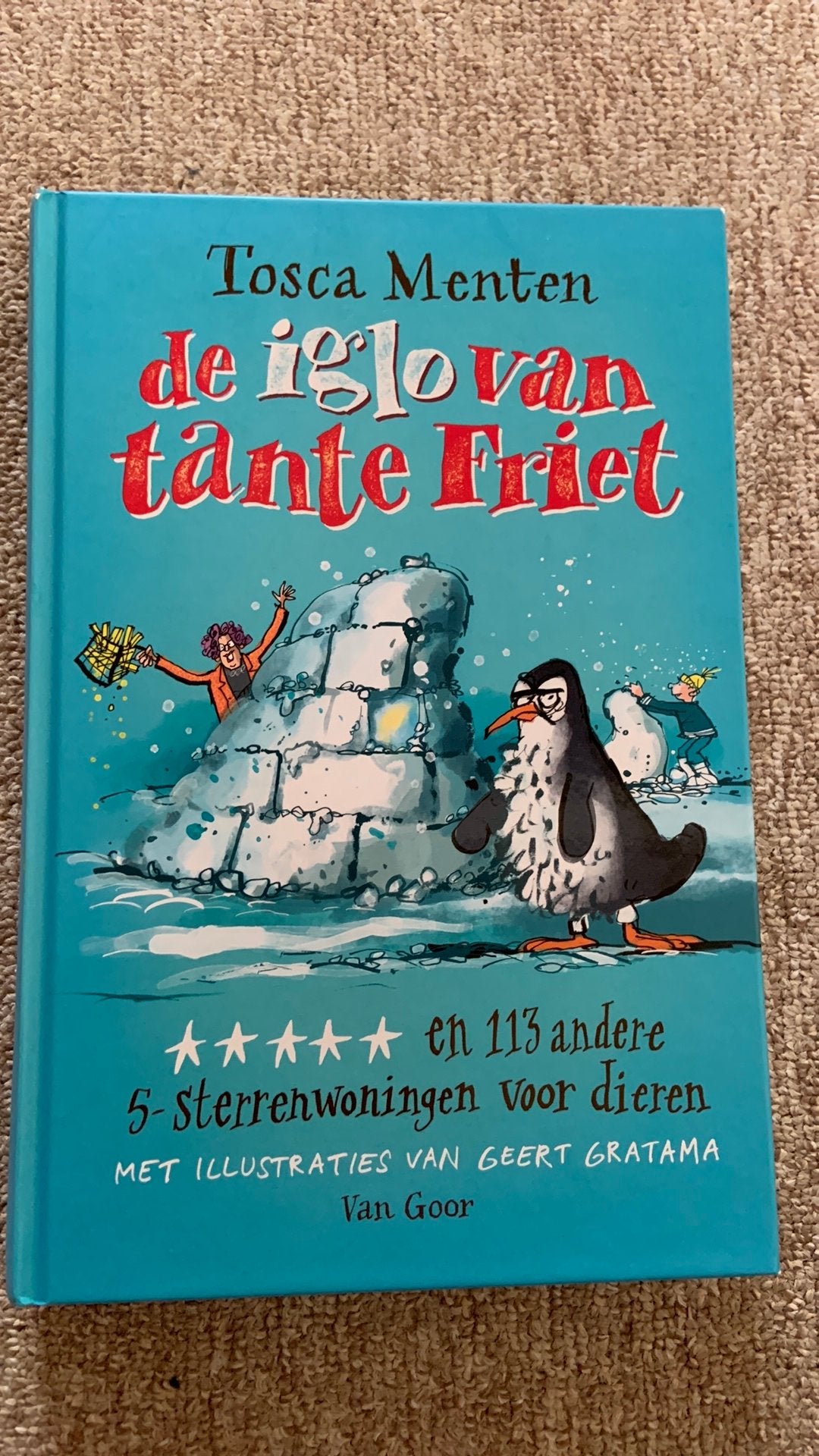 Tosca Menten - De iglo van tante Friet, Boeken, Ophalen, Zo goed als nieuw, Tosca Menten