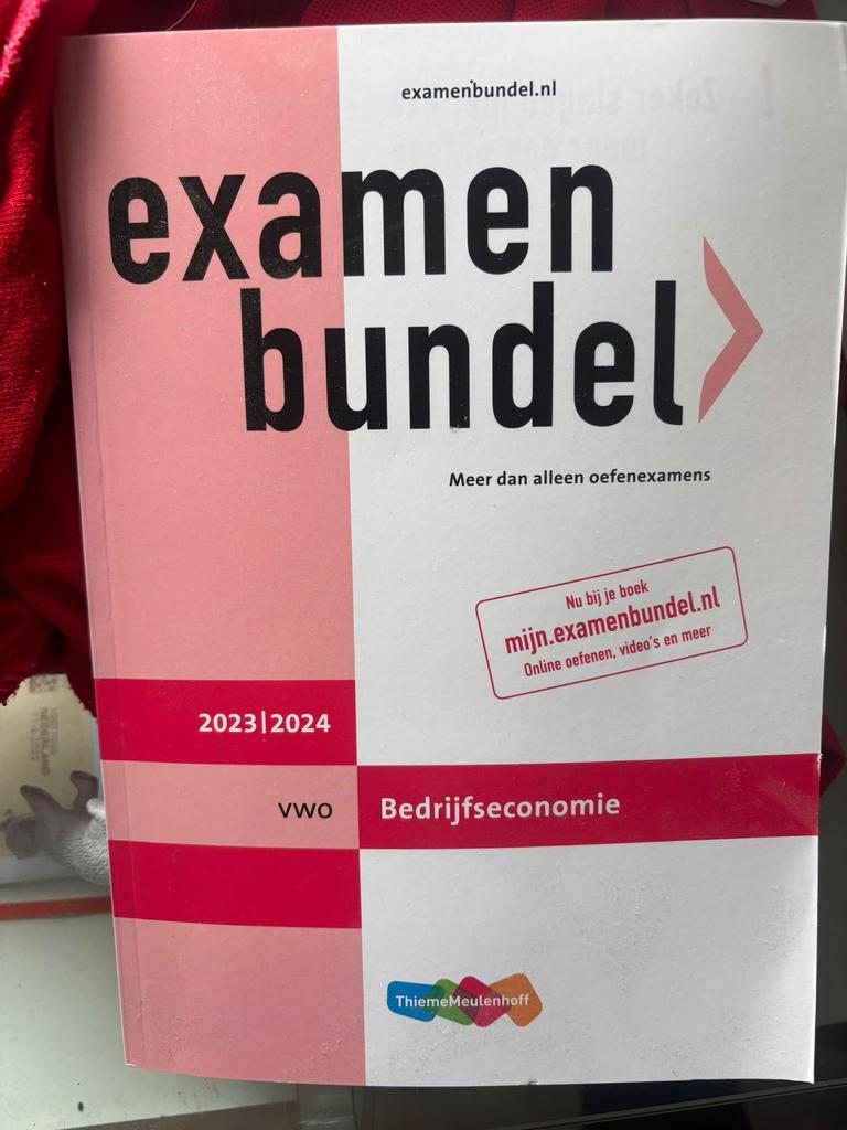Verschillende examenbundels, Ophalen, Zo goed als nieuw, VWO
