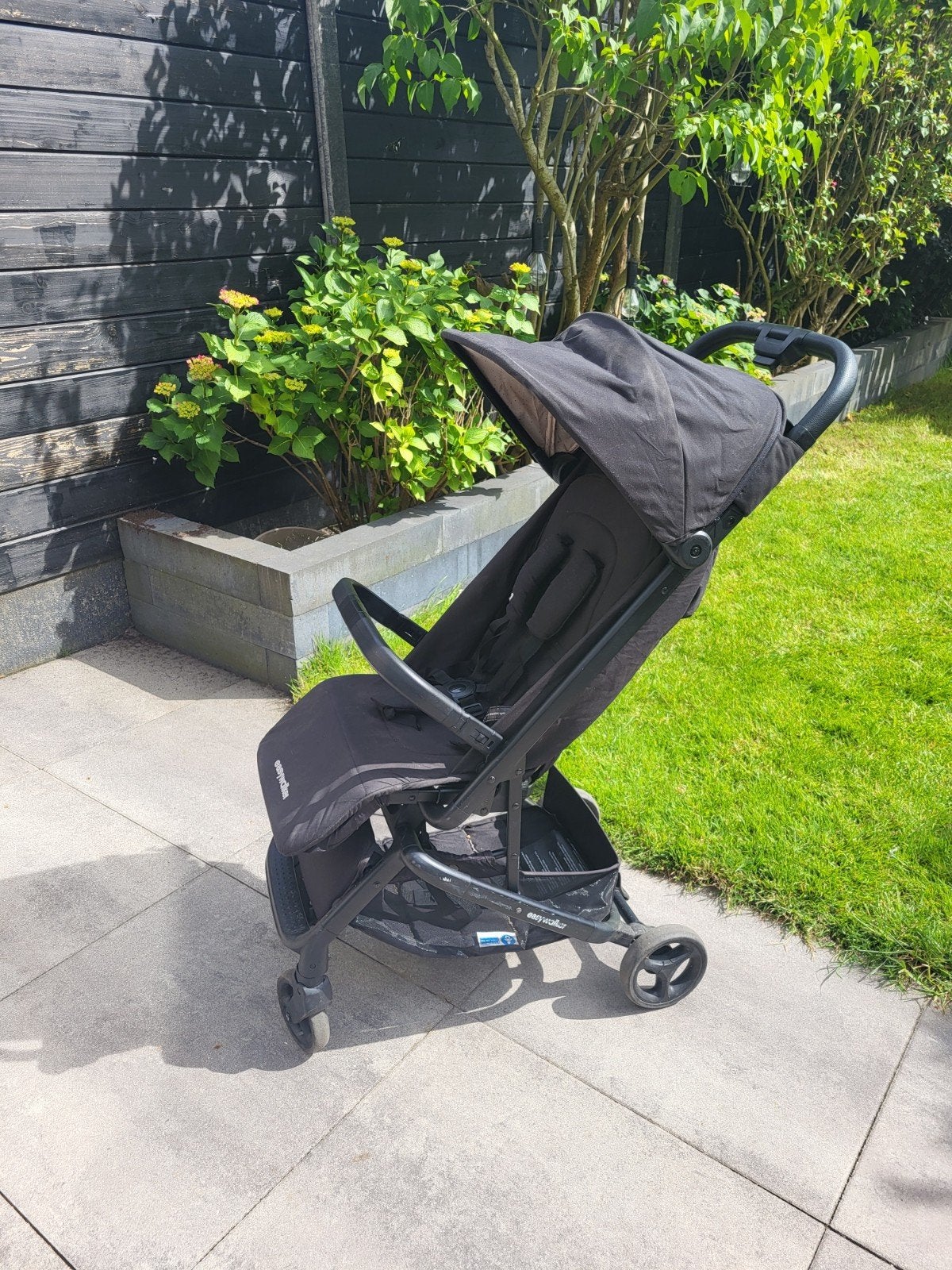 Easywalker miley zwart, Ophalen, Gebruikt, Regenhoes