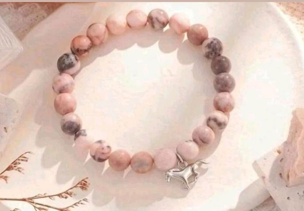 Natuursteen aarmband, Sieraden, Tassen en Uiterlijk, Edelstenen, Ophalen of Verzenden, Nieuw