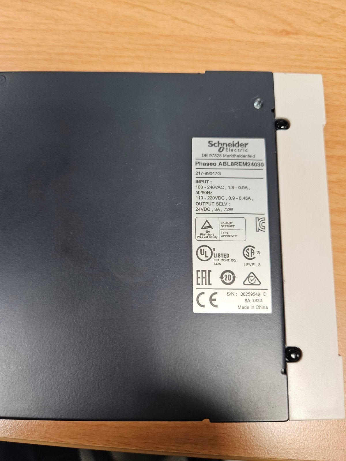 Schneider Electric Phaseo ABL8REM24030 Voeding, Hobby en Vrije tijd, Ophalen of Verzenden, Zo goed als nieuw