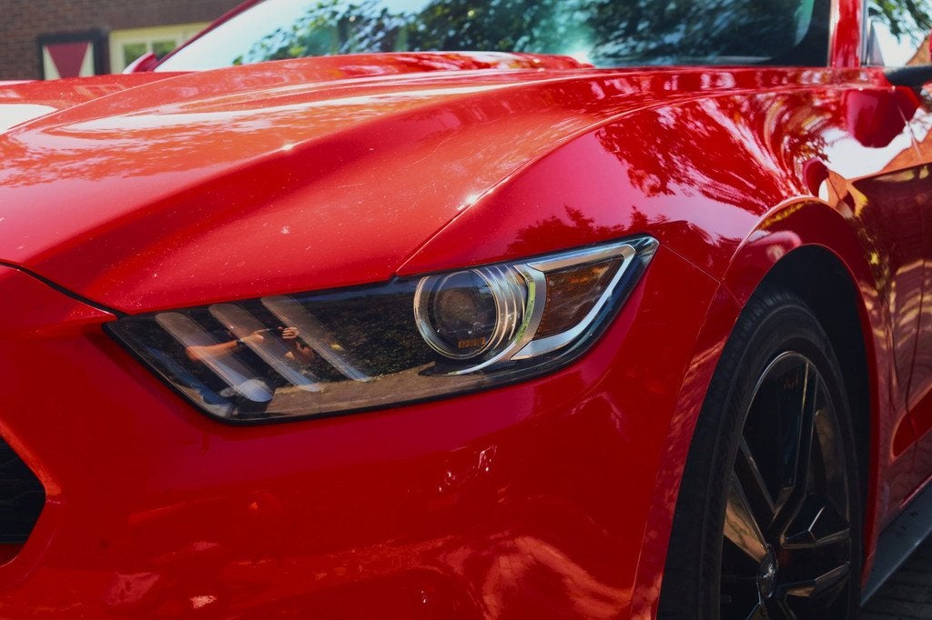 Ford Mustang Fastback 2.3 EcoBoost Aut. | MBRP Uitlaatsystee, Auto's, Ford, Automaat, Achterwielaandrijving, Gebruikt, 4 cilinders