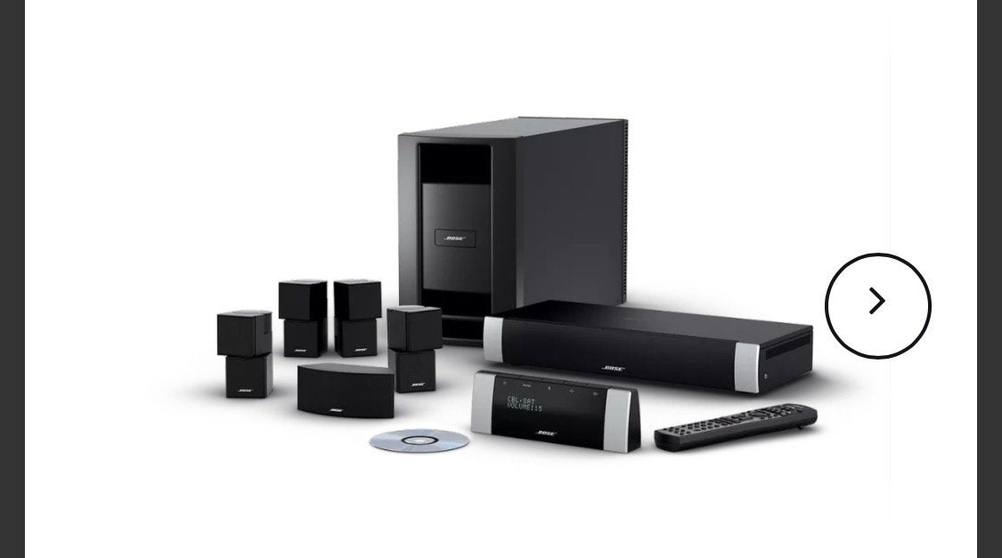 Bose lifestyle v30, 150 watt of meer, Gebruikt, Inclusief kabels, Overige typen