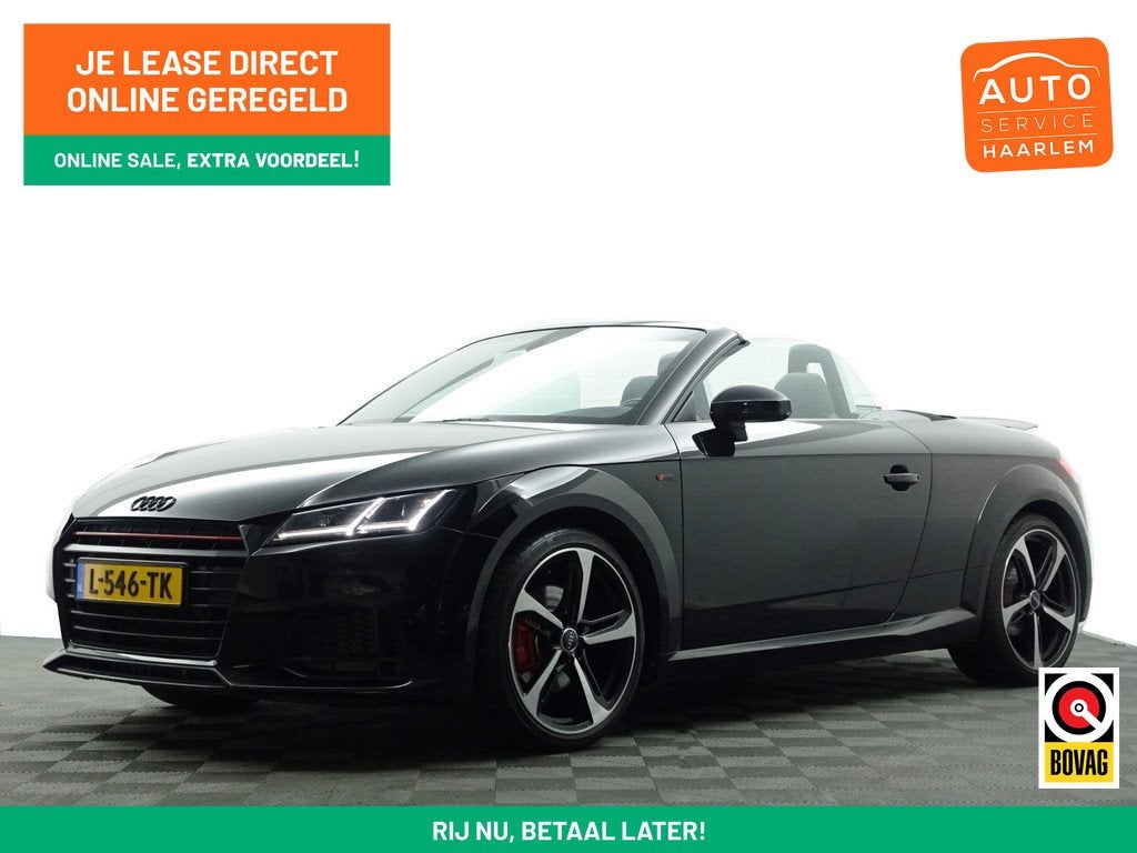 Audi TT Roadster 1.8 TFSI 180pk S Competition Black Optic Au, Auto's, Audi, TT, Gebruikt, 4 cilinders, 179 pk