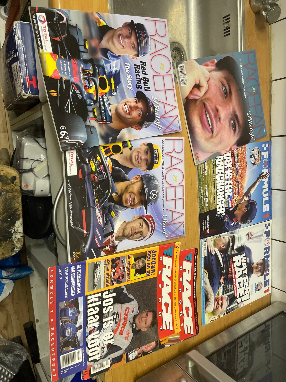 Racefan en Formule 1 tijdschriften - Max Verstappen, Boeken, Ophalen of Verzenden, Gelezen, Sport en Vrije tijd