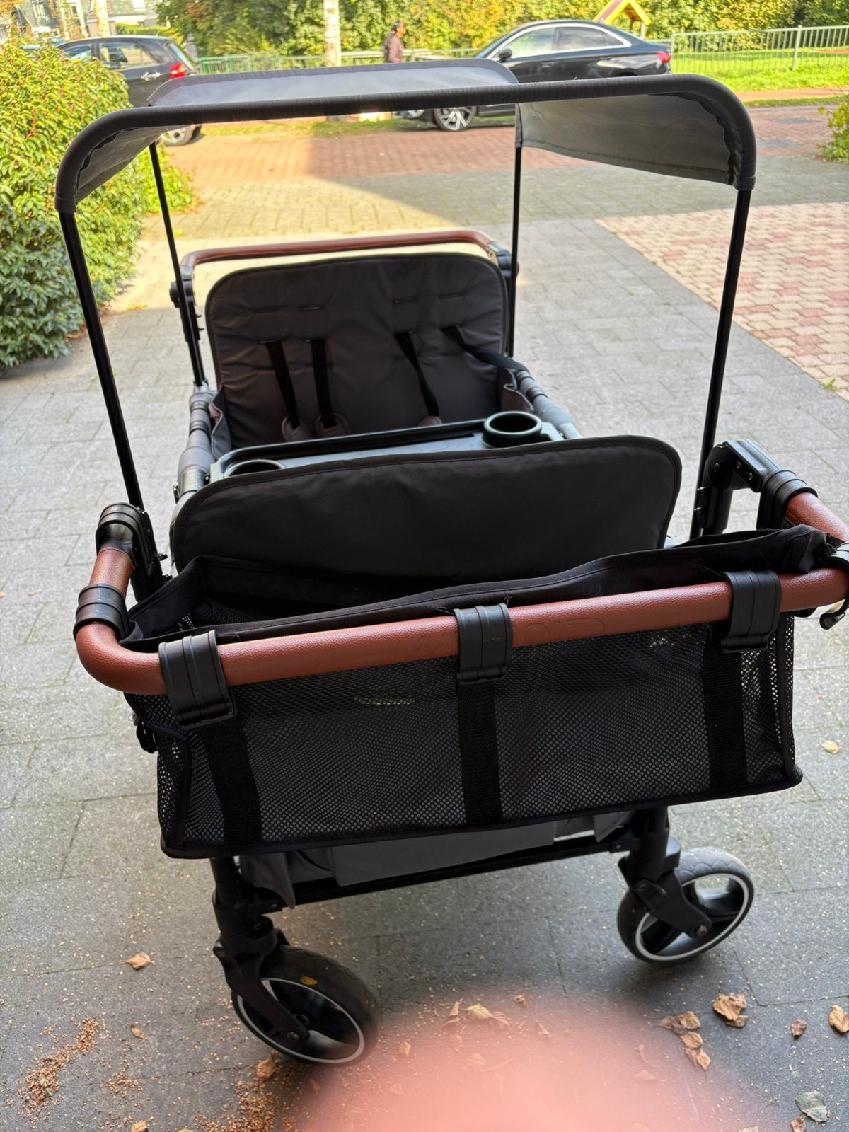 Mr Fold 4-zits bolderkar / kinderwagen zgan, Ophalen, Zo goed als nieuw