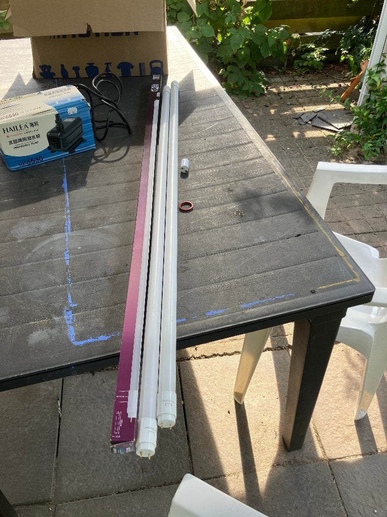 3 120 cm aquarium flair led verlichting 16 Watt, Ophalen, Zo goed als nieuw, Verlichting of Verwarming, Overige merken