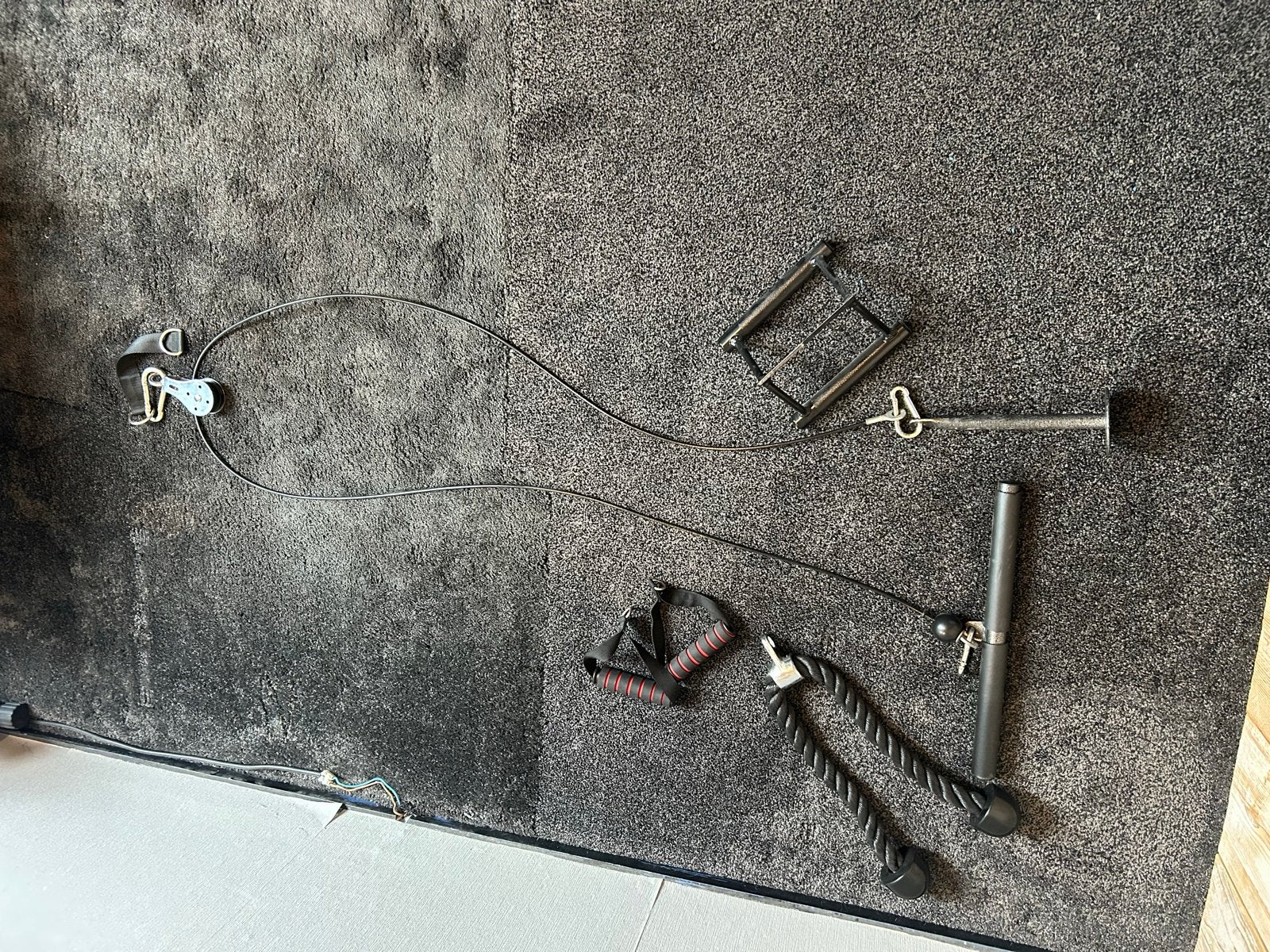 Kabelmachine opzetstukken voor krachttraining, Ophalen, Gebruikt, Armen, Overige typen