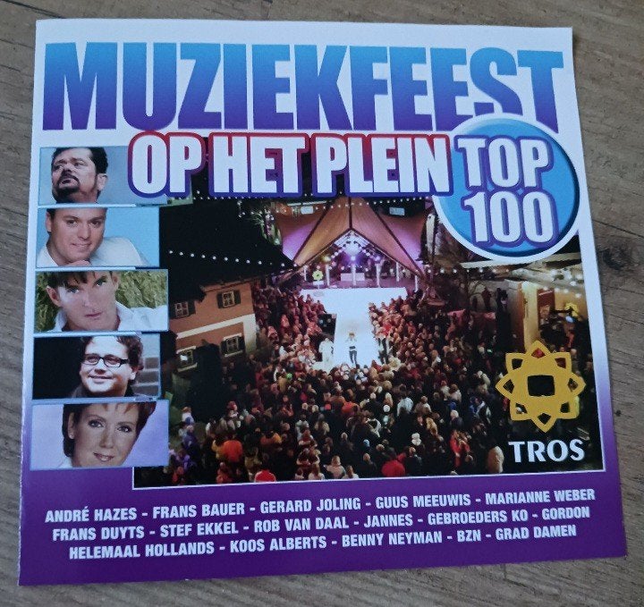 Muziekfeest op t Plein 5 CD's, Ophalen of Verzenden, Gebruikt, Levenslied of Smartlap