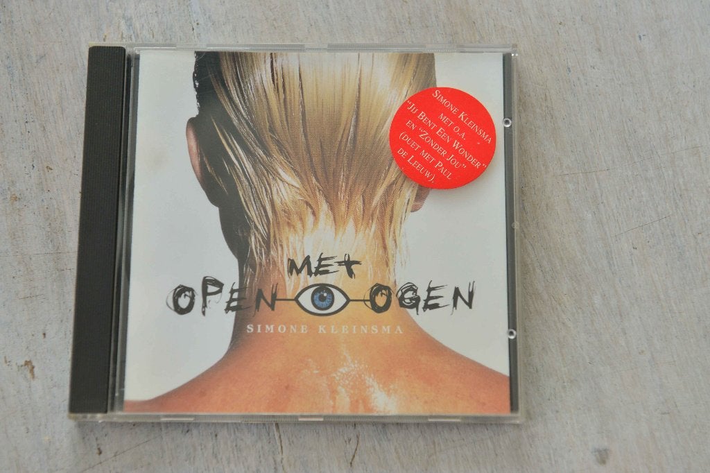 SIMONE KLEINSMA = = MET OPEN OGEN 12 geweldige nummers, Verzenden, Zo goed als nieuw, Pop, Inclusief doosje