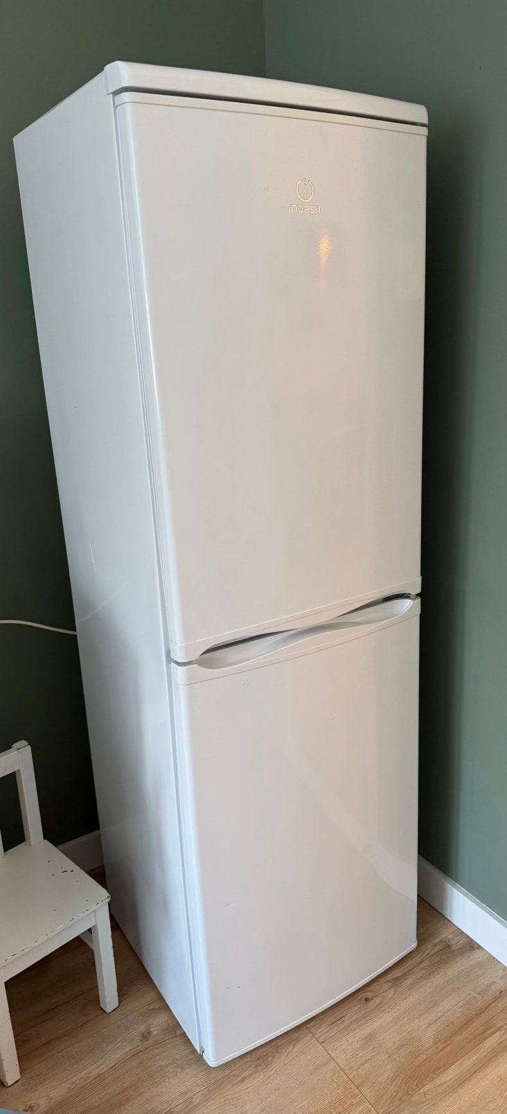Indesit koelkast, Ophalen, 200 liter of meer, 160 cm of meer, Zo goed als nieuw