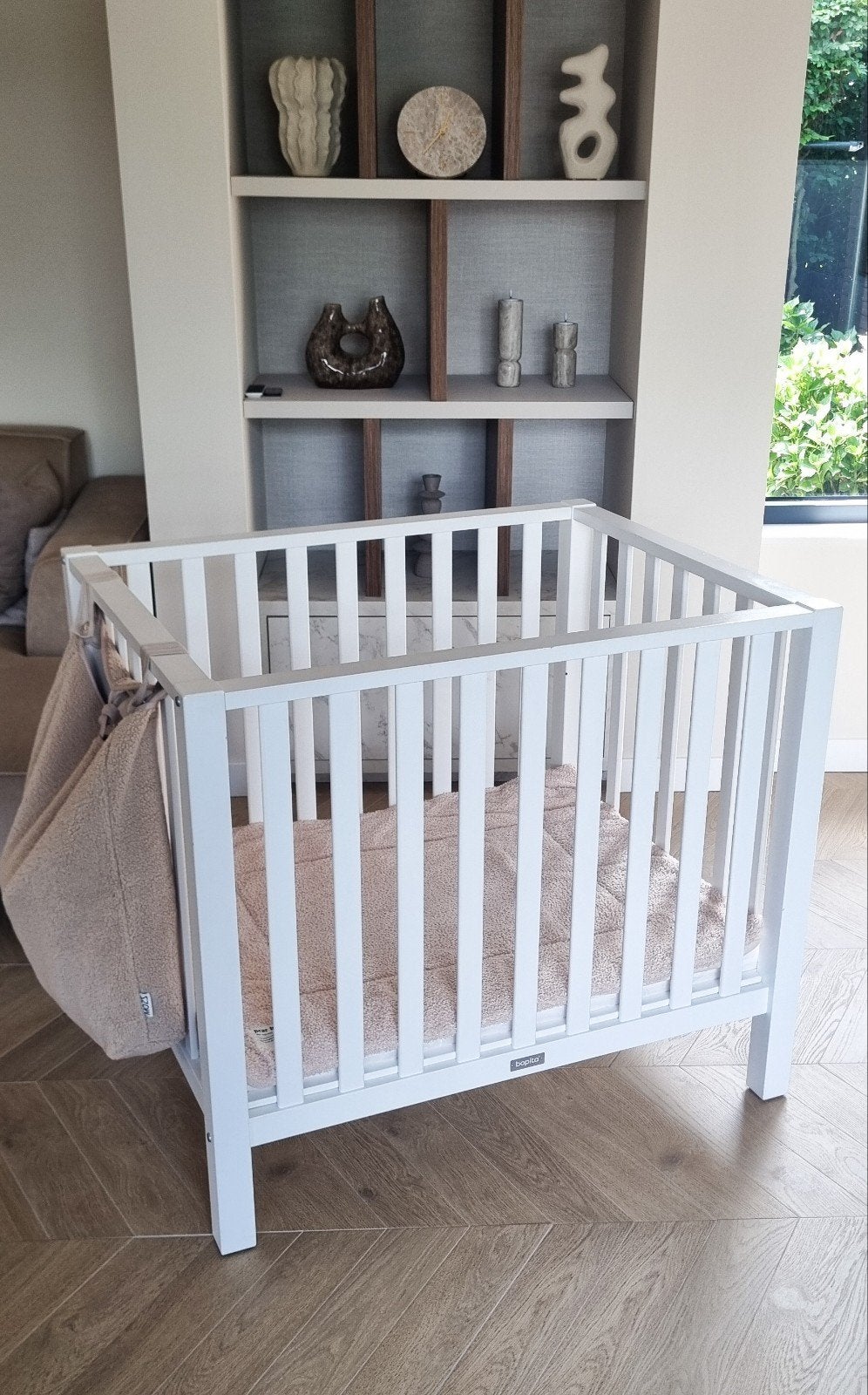 Bopita Box incl. toebehoren, Kinderen en Baby's, Boxen, Ophalen, Zo goed als nieuw, In hoogte verstelbaar