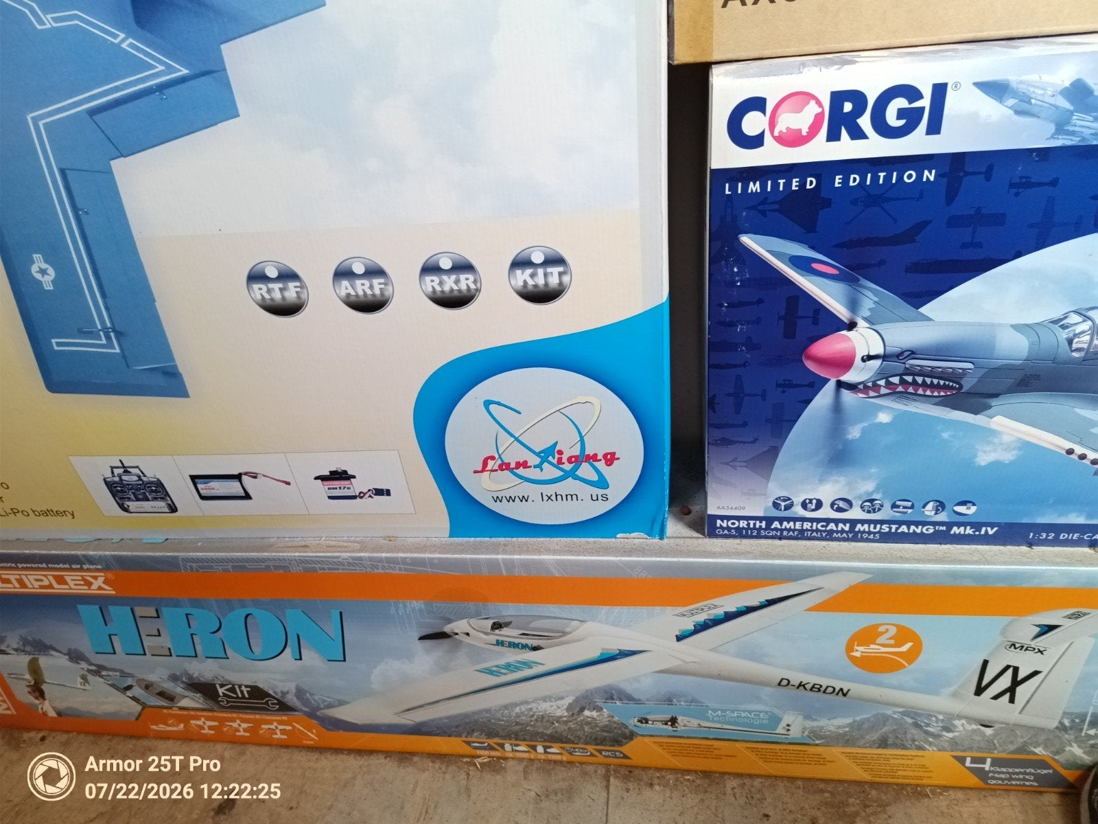 Corgi Limited Edition North American Mustang Mk.IV, Nieuw, Groter dan 1:72, Vliegtuig, Ophalen