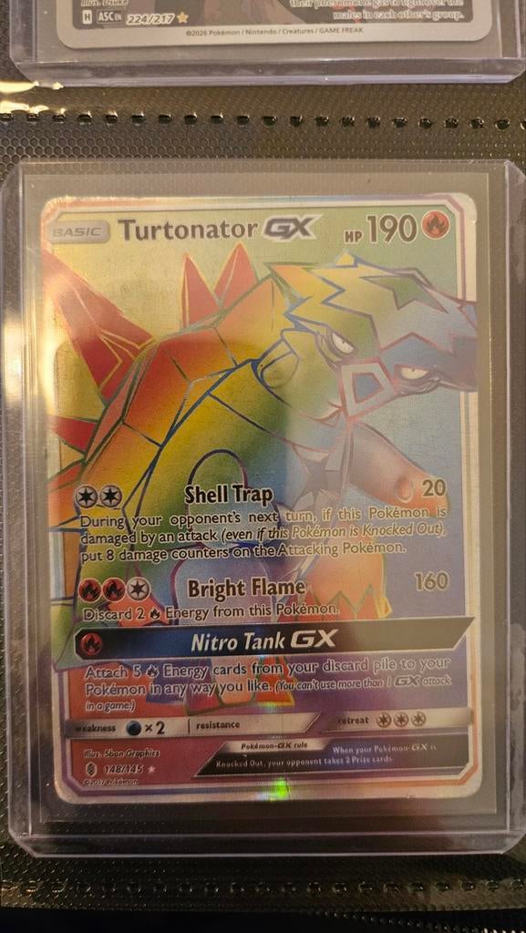 Turtonator GX secret rare Guardians Rising 148/145, Ophalen of Verzenden