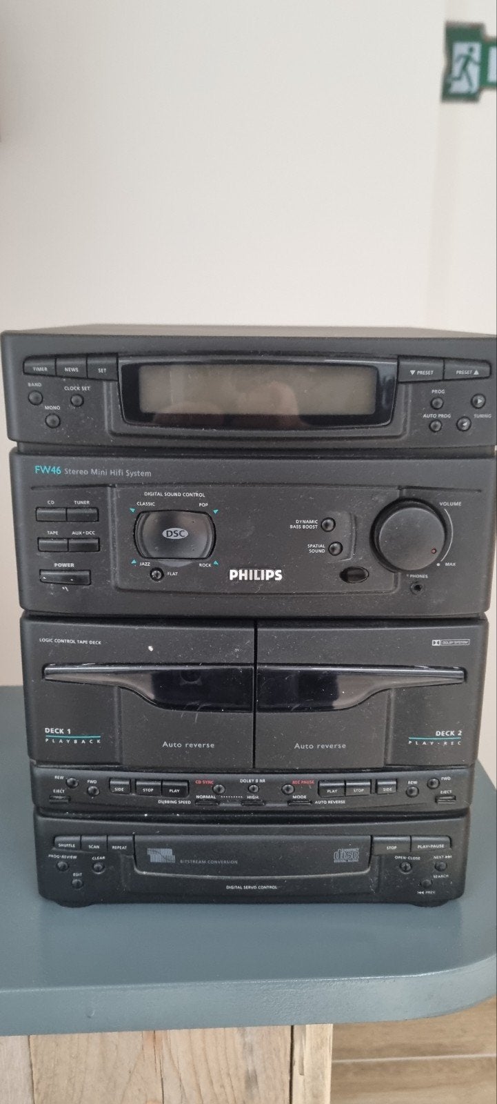 Philips stereoset (FW46) voor de knutselaar, Ophalen, Gebruikt, Philips, Microset