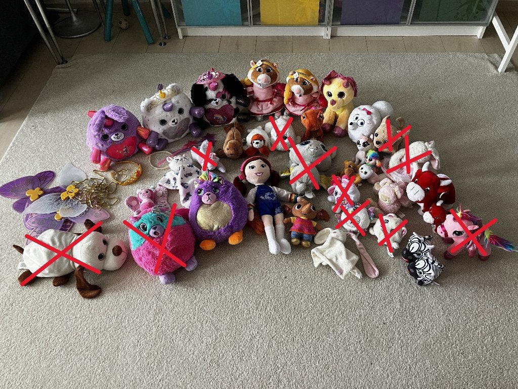 Knuffel Pakket Kat, Dino, Rainbocorns, Zula, K3 enz, Ophalen of Verzenden, Zo goed als nieuw, Overige typen, Met label